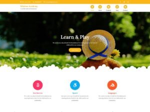 Wisdom Academy Educational WordPress Theme