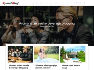 Xpand Blog WordPress Theme