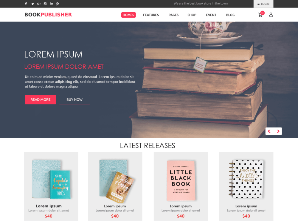 publisher wordpress theme
