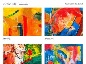Arison Lite WordPress Theme