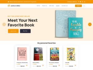 Author Writer WordPress Theme