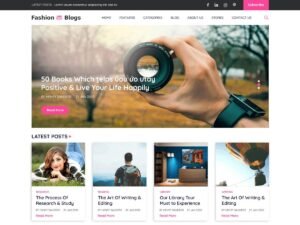 Fashion Blogs WordPress Theme