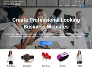 Gradient Business WordPress Theme