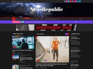 NewsRepublic WordPress Theme