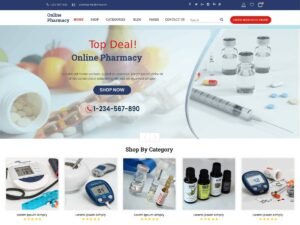 Online Pharmacy WordPress Theme