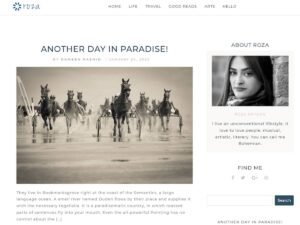 Roza WordPress Theme