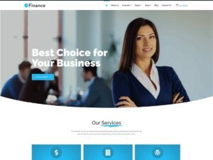 WK Finance WordPress Theme