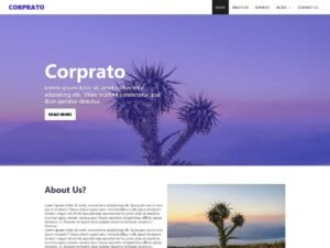 corprato WordPress Theme
