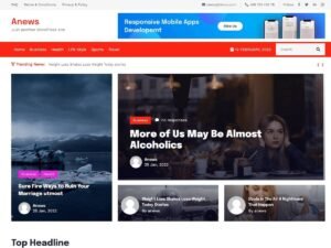 Anews WordPress Theme