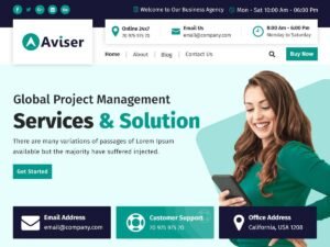 Aviser WordPress Theme