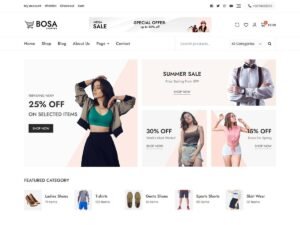 Bosa Shopper WordPress Theme