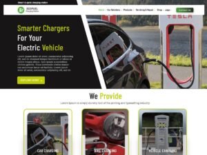 Charging Station WordPress Theme