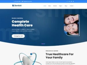 Dentisti Clinic WordPress Theme