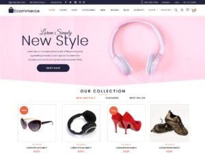 Ecommerce Mega Store WordPress Theme