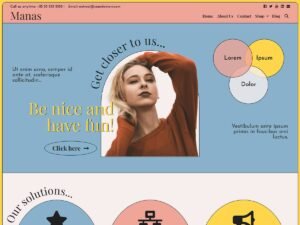 Manas WordPress Theme