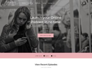 Podcast Guru WordPress Theme