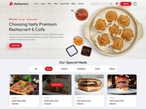 Restaurant Food Delivery WordPress Theme