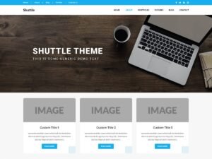 Shuttle iMagazine WordPress Theme