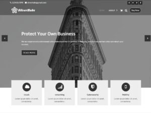Silver Hubs WordPress Theme