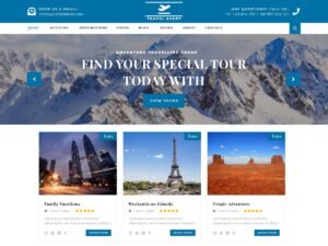 Travel Agent WordPress Theme
