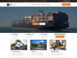 Warehouse Cargo WordPress Theme