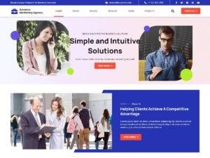 Advance Marketing Agency WordPress Theme