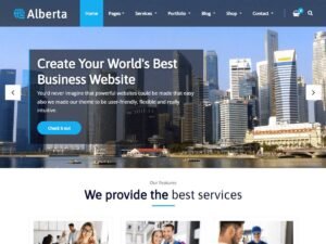 Alberta WordPress Theme