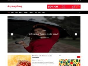 Anymags Blog WordPress Theme