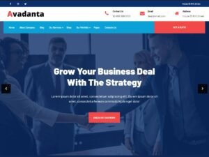 Avadanta Deal WordPress Theme