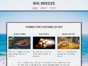 Big Breeze WordPress Theme