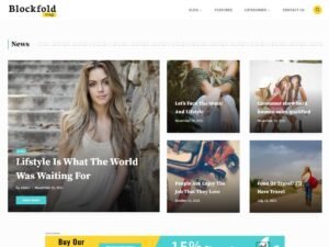 Blockfold WordPress Theme
