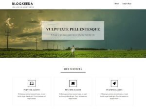 Blogkeeda WordPress Theme