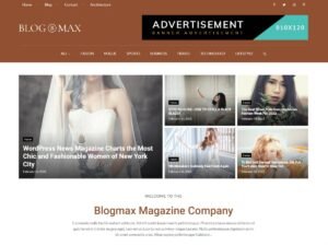 Blogmax News WordPress Theme