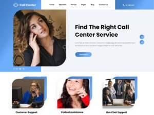 Call Center WordPress Theme