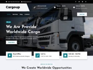 Cargoup WordPress Theme