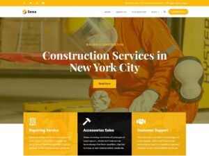 Construction Sewa WordPress Theme