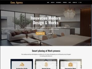 Constructions Agency WordPress Theme