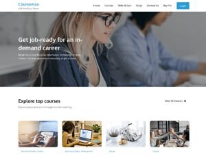 Coursemax WordPress Theme