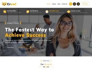 Crowl WordPress Theme