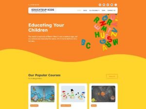 EducateUp Kids WordPress Theme