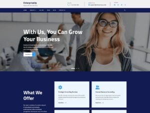 EnterpriseUp WordPress Theme