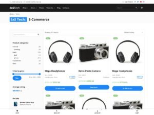ExS Tech WordPress Theme