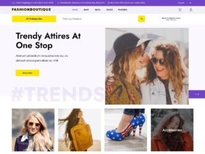 Fashion Boutique WordPress Theme