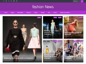 Fashion News WordPress Theme