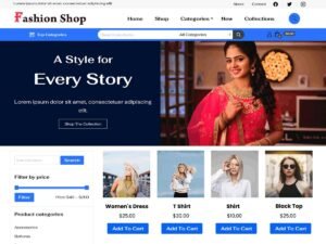 Fashion Store WordPress Theme