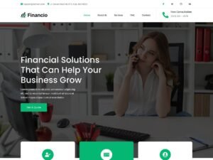 Financio WordPress Theme