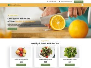Fitmeal Dietitian WordPress Theme