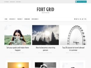 Fort Grid WordPress Theme