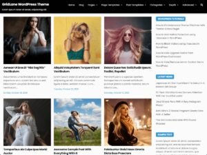 GridLane WordPress Theme