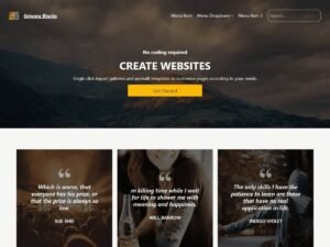 Grigora Blocks WordPress Theme